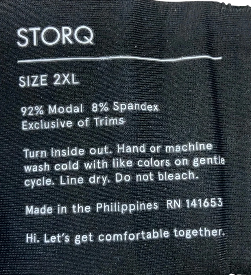 Storq Comfort Zone Nursing Bra, Black, Size 6 (2XL) - Image 3