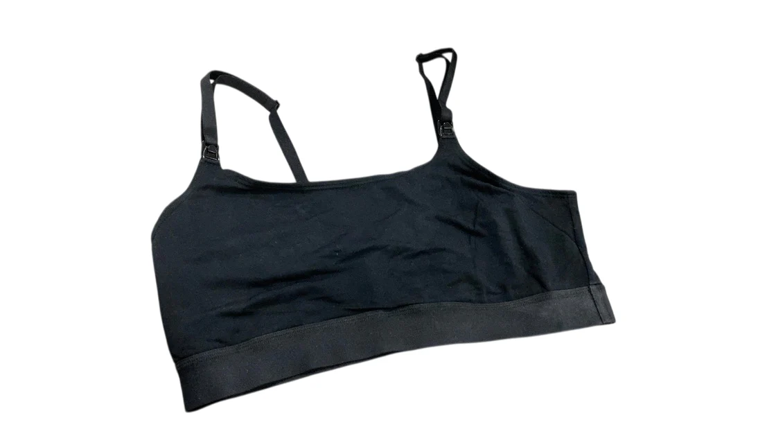 Storq Essential Pumping & Nursing Bra, Black, Medium - Image 2