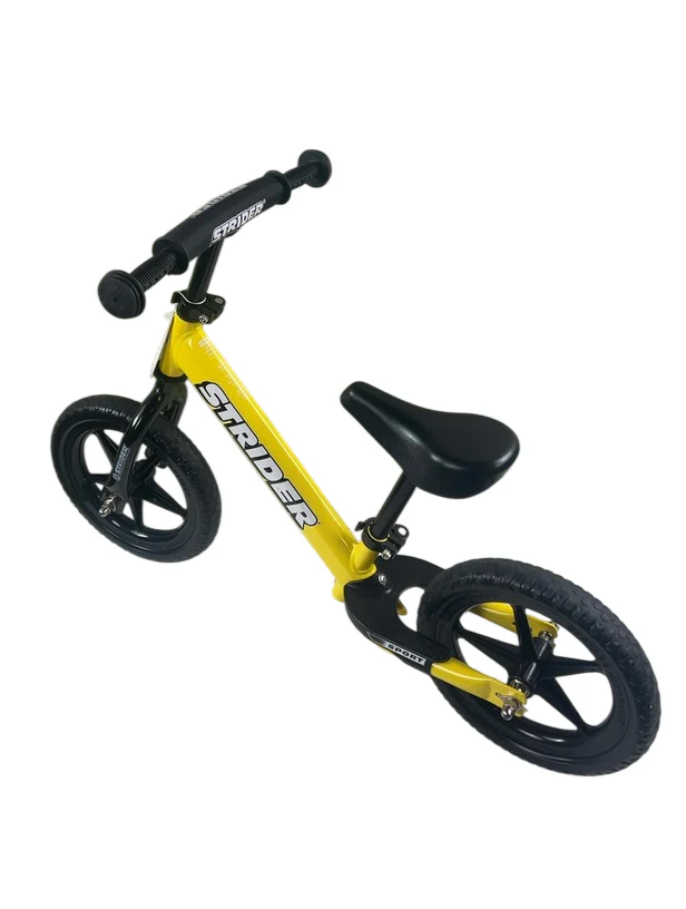 Strider Balance Bike 12” Sport, Suzuki Yellow - Image 3