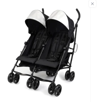 Summer By Ingenuity 3Dlite Double Convenience Stroller, Black, Date unknown