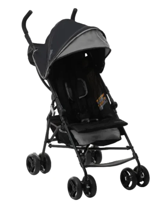 Summer Infant 3D Mini Stroller, Grey/Black, unknown