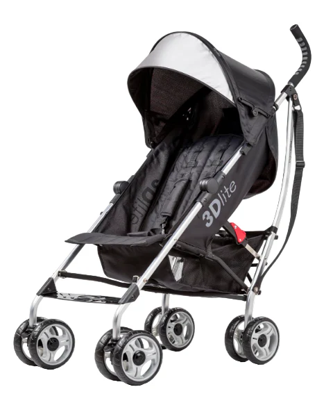 Summer Infant 3Dlite Convenience Stroller, 2024, Black