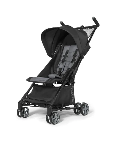 Summer Infant 3Dmicro Super Compact Stroller, 2020, Black