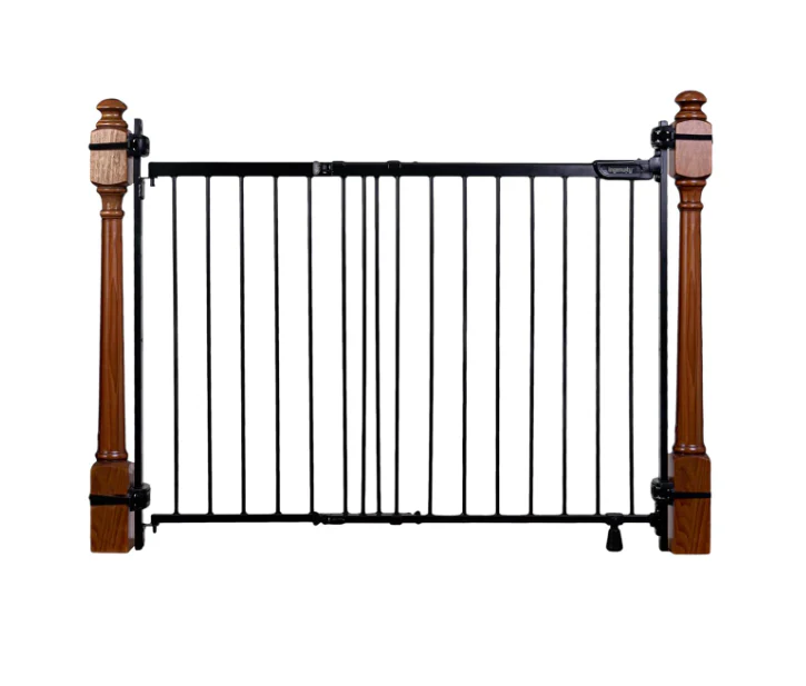 Summer Infant Metal Banister And Stair Safety Gate, Black