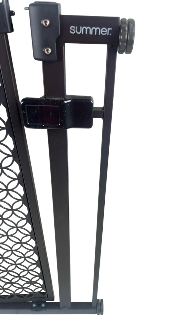 Summer Infant Modern Home Walk-Thru Baby Gate, Espresso - Image 2