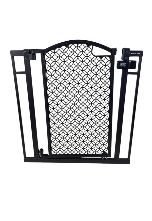 Summer Infant Modern Home Walk-Thru Baby Gate, Espresso
