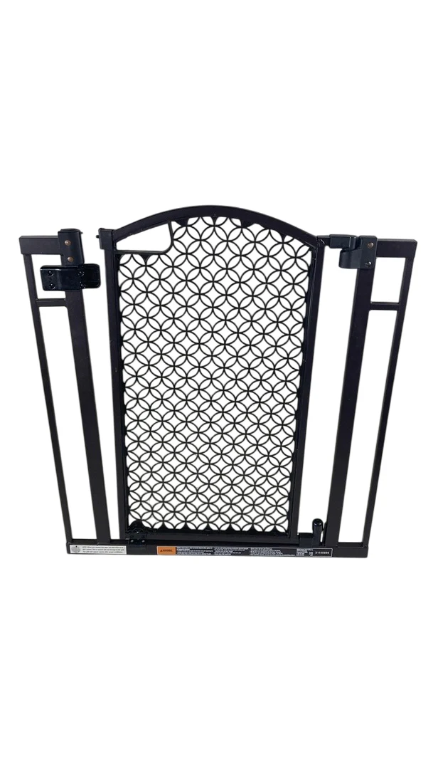 Summer Infant Modern Home Walk-Thru Baby Gate, Espresso - Image 5
