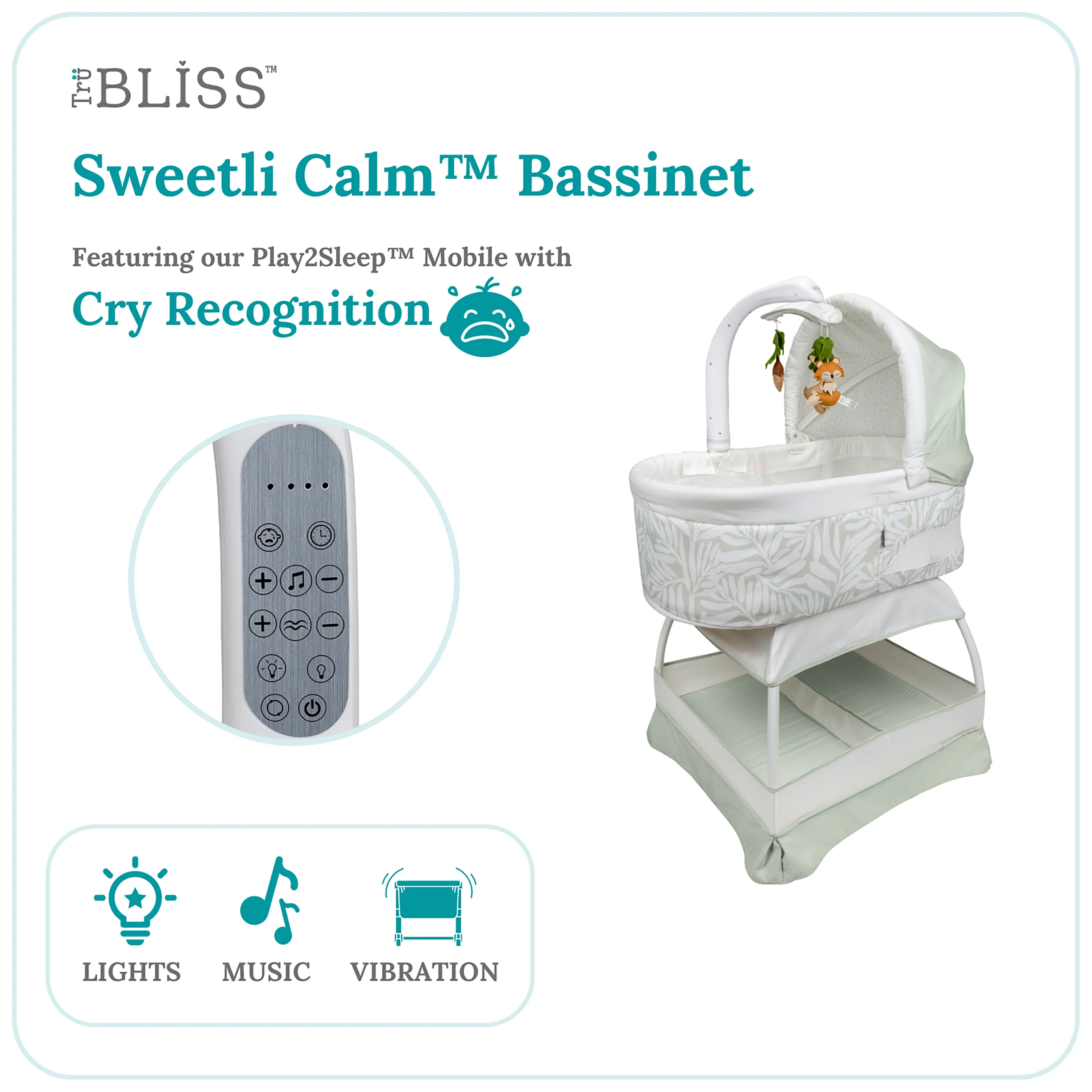 Trubliss® Sweetli Calm Bassinet - Image 8