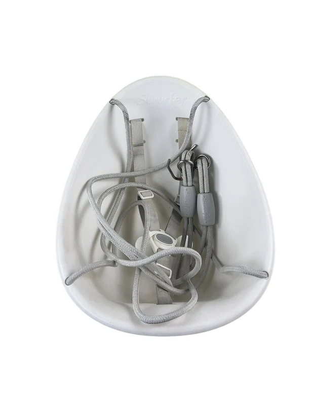 Swurfer Coconut Toddler Swing, White - Image 3