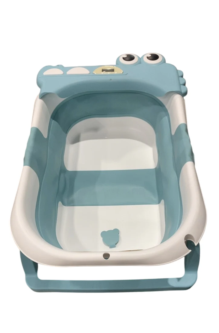 Tavlshero Collapsible Baby Bathtub, Blue - Image 4