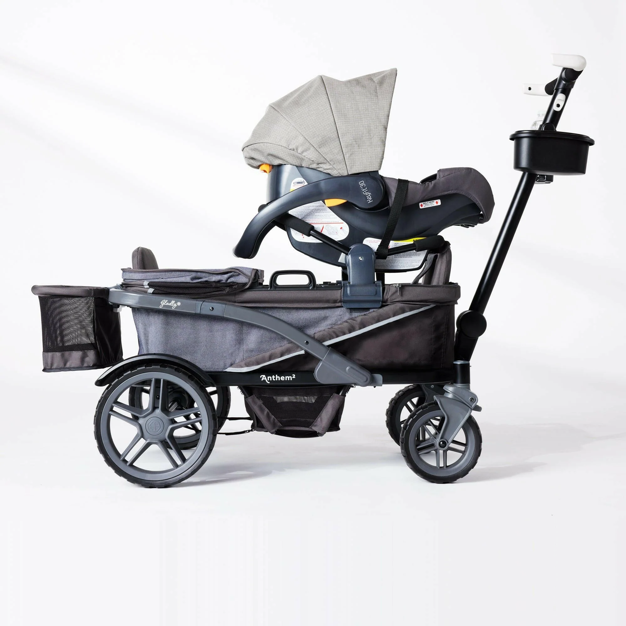 Gladly Family The Adventure Bundle: Anthem Deluxe All-Terrain Stroller Wagon - Image 23