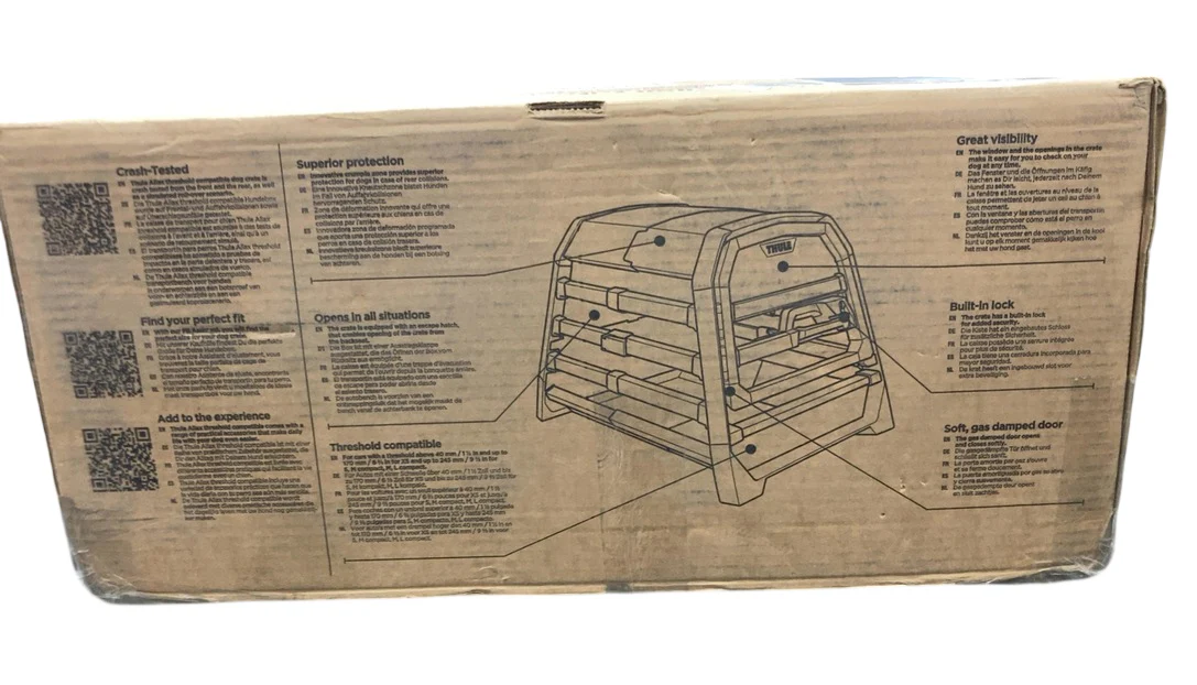 Thule Allax Threshold Compatible Dog Crate for Vehicle Travel, S - Image 4