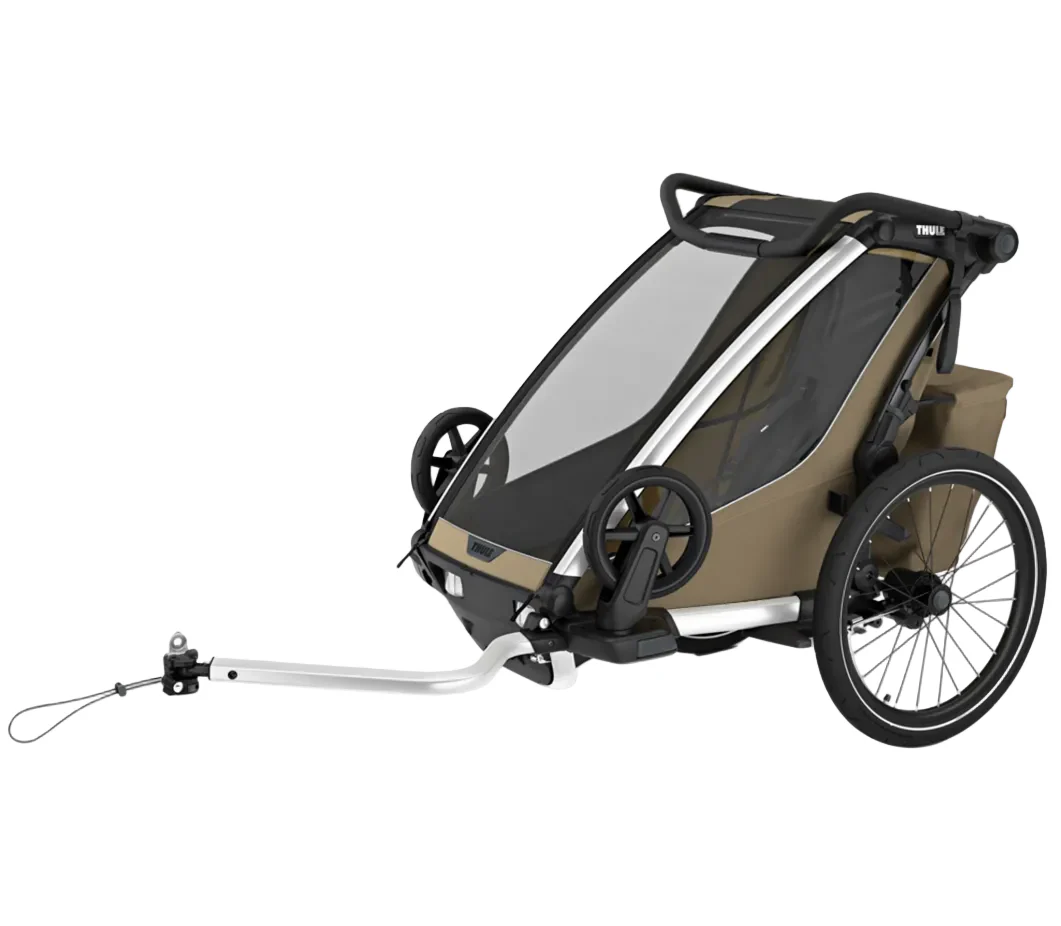 Thule Chariot Cross Bike Trailer Stroller 1 Seat, 2024, Faded Khaki