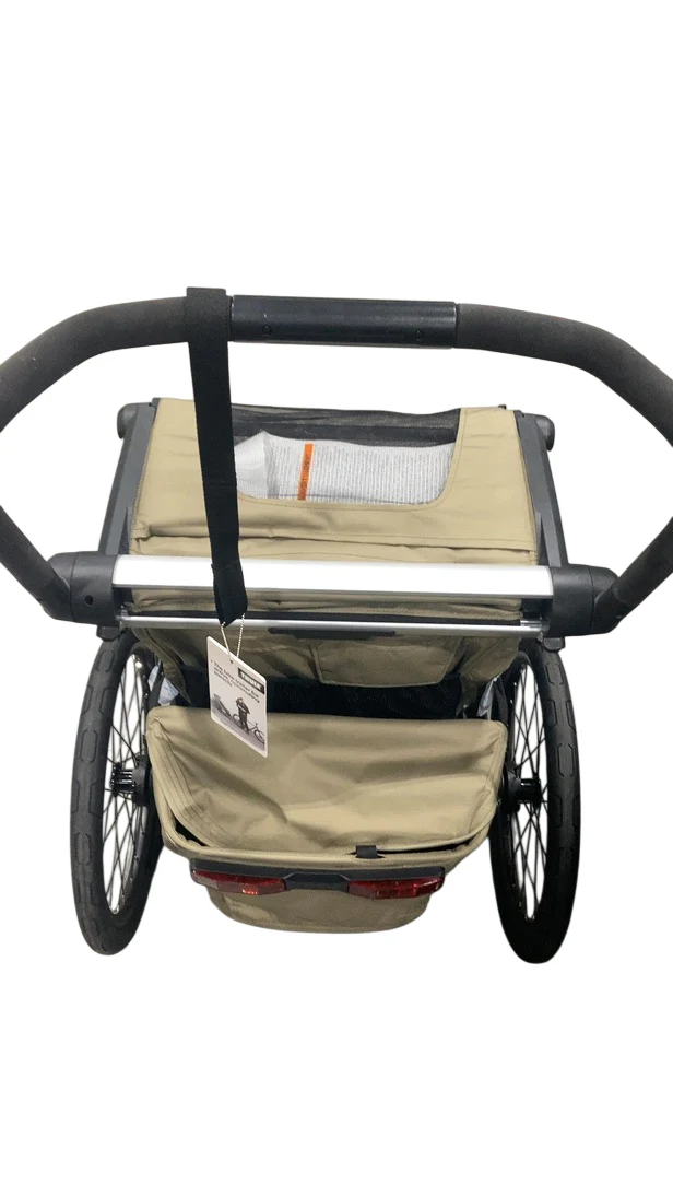 Thule Chariot Cross Bike Trailer Stroller 1 Seat, 2024, Faded Khaki - Image 4