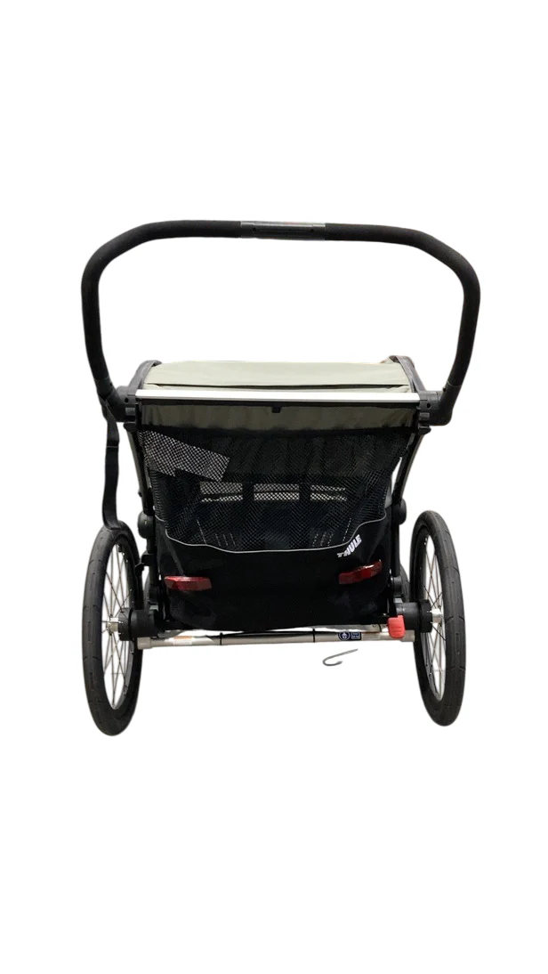 Thule Chariot Lite Bike Trailer Stroller 2 Seat, 2021, Agave-Black - Image 4