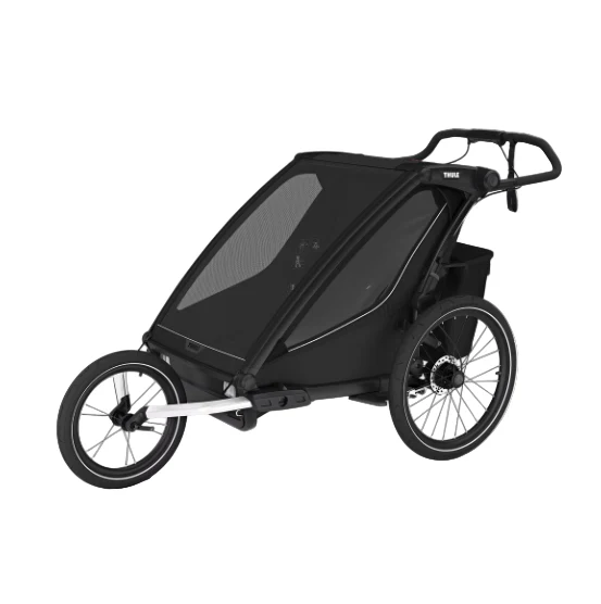 Thule Chariot Sport 2 Bike Trailer, Black, 2024, Double - Image 3
