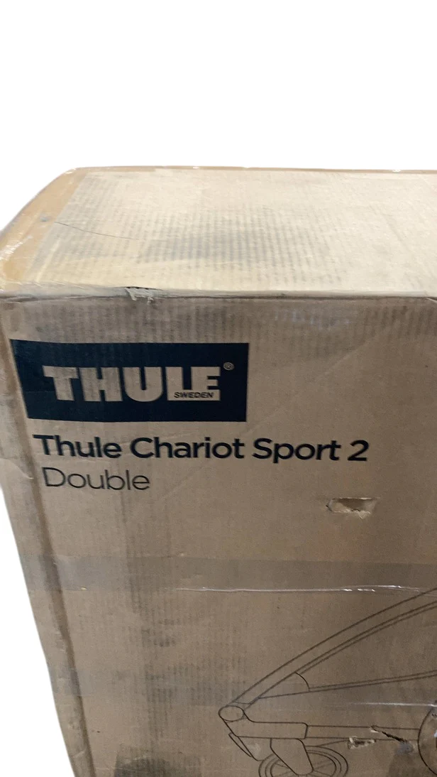 Thule Chariot Sport 2 Bike Trailer, Black, 2024, Double - Image 5