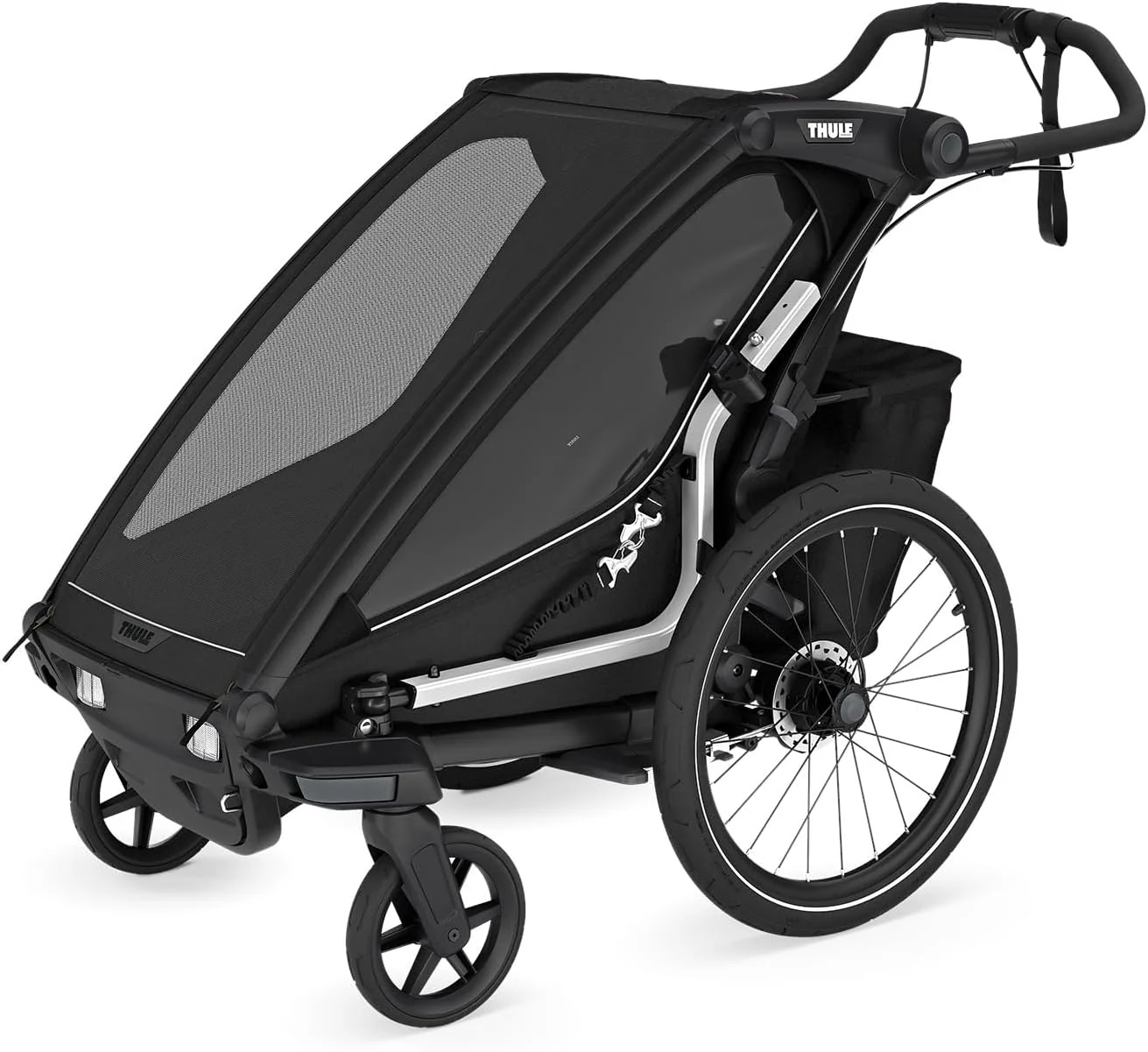 Thule Chariot Sport 2 Bike Trailer, Black, Single, 2025 - Image 3