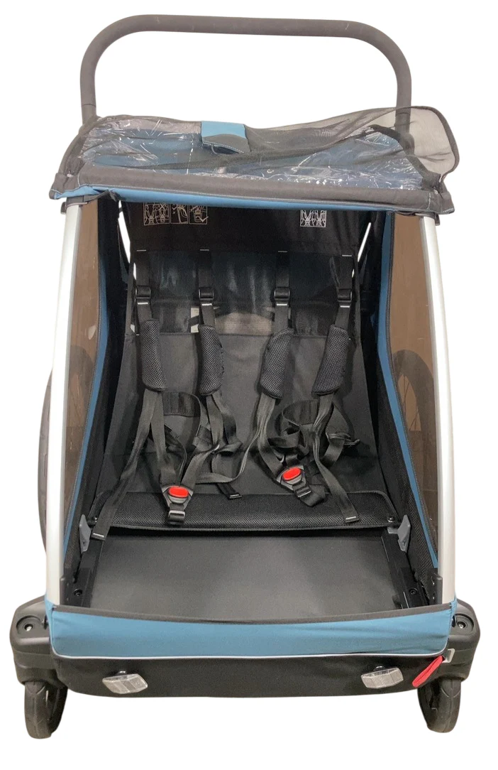 Thule Courier Bike Convertible Trailer, 2022, Aegean Blue - Image 5