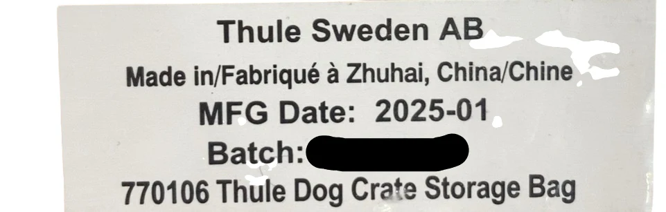 Thule Dog Crate Storage Bag, Black - Image 4