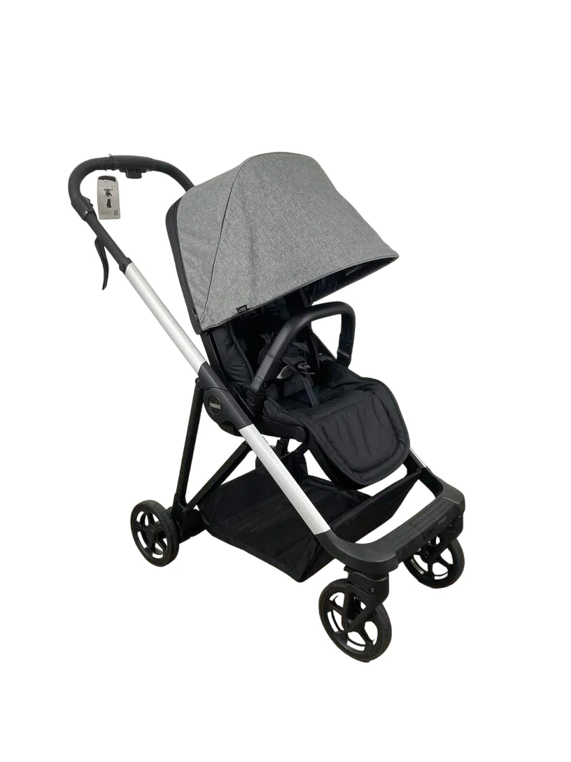 Thule Shine Stroller, 2022, Aluminum, Grey Melange - Image 2