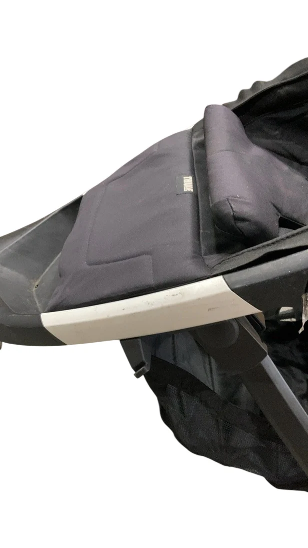 Thule Spring Stroller, 2021, Aluminum, Shadow Gray - Image 4