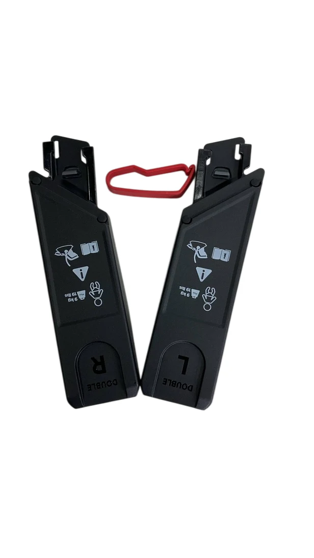 Thule Urban Glide 3 Double Car Seat Adapter, Cybex/ Maxi-Cosi/ Nuna/ BeSafe - Image 3