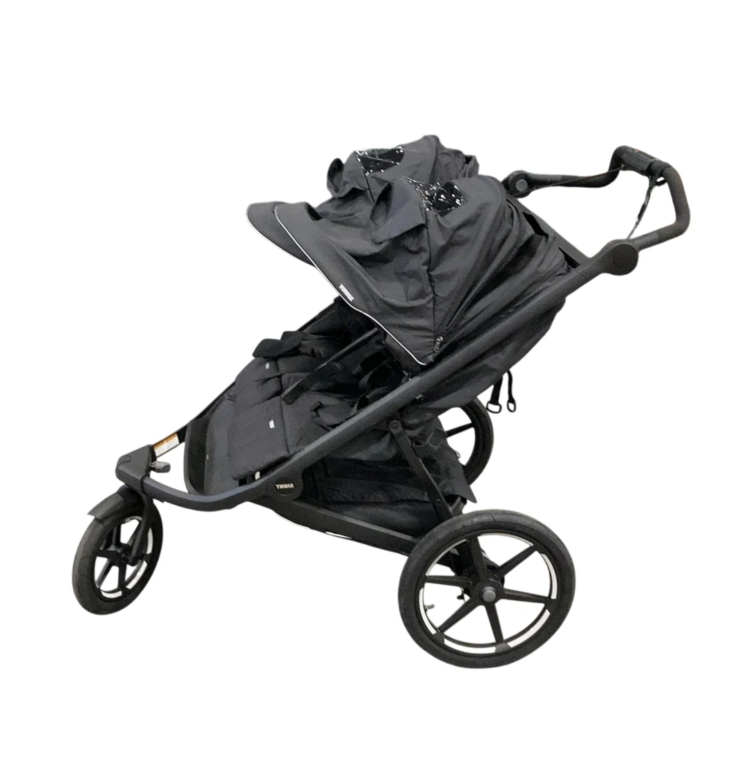 Thule Urban Glide 3 Double Stroller, 2024, Black - Image 2