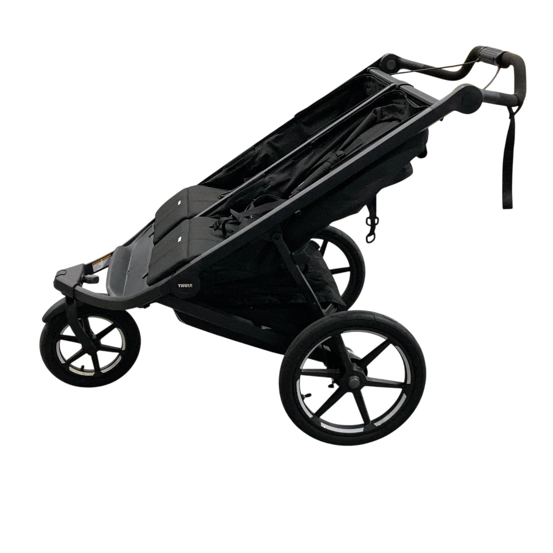 Thule Urban Glide 3 Double Stroller, 2025, Black, Magnetic Harness - Image 8