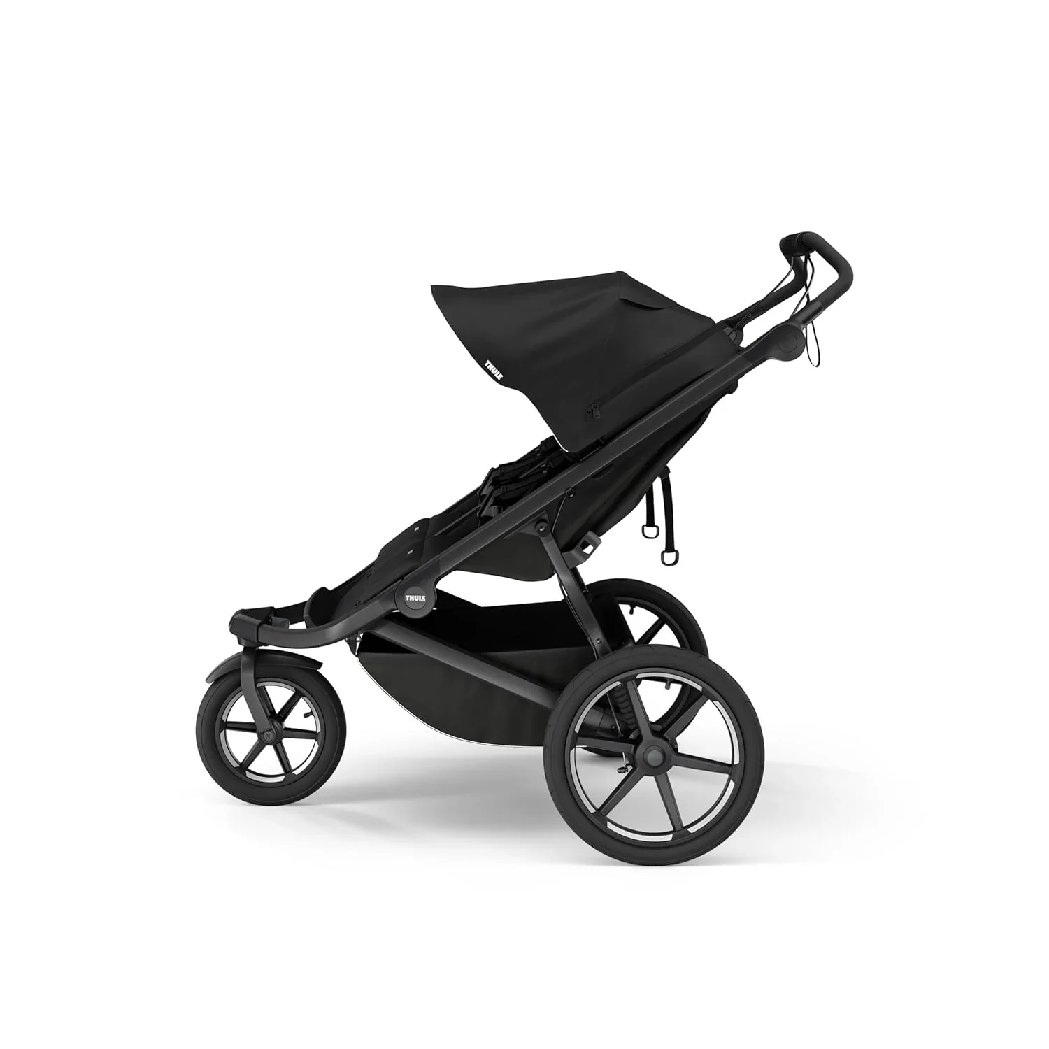 Thule Urban Glide 3 Double Stroller, Black, 2025, Click In Buckle - Image 2