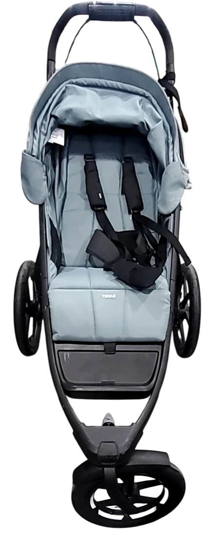 Thule Urban Glide 3 Stroller, 2023, Click In Buckle, Mid Blue - Image 5