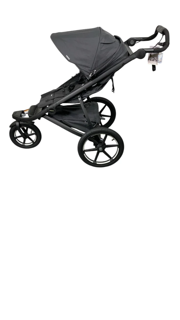 Thule Urban Glide 3 Stroller, 2024, Black on Black, Click In Buckle - Image 2