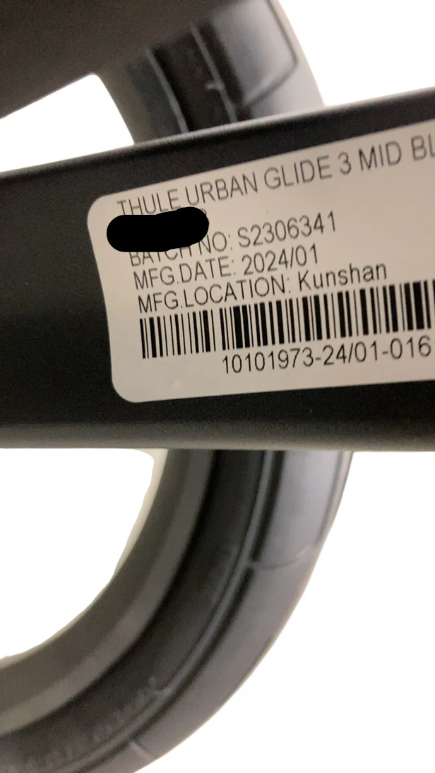 Thule Urban Glide 3 Stroller, 2024, Click In Buckle, Mid Blue - Image 10