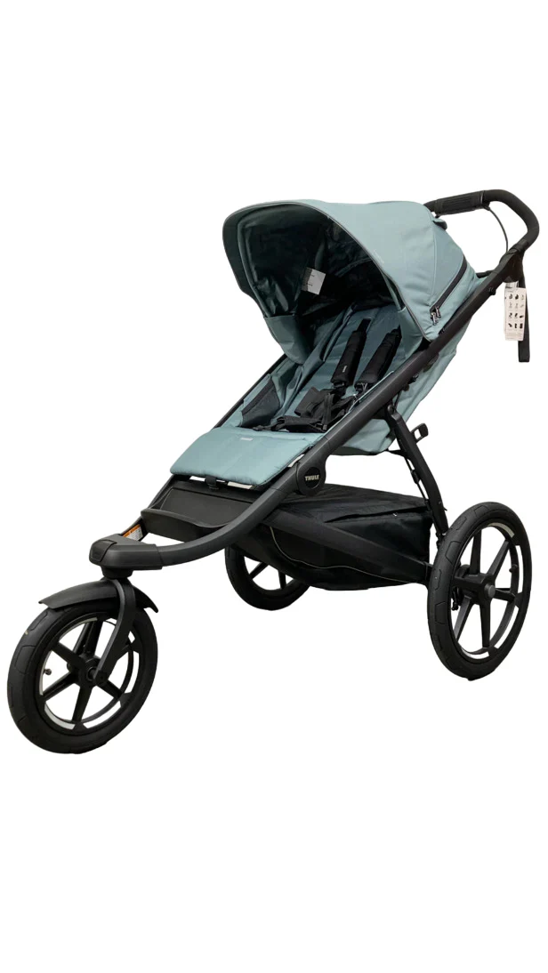 Thule Urban Glide 3 Stroller, 2024, Mid Blue, Click In Buckle - Image 2