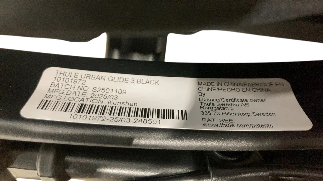 Thule Urban Glide 3 Stroller, 2025, Black on Black - Image 6