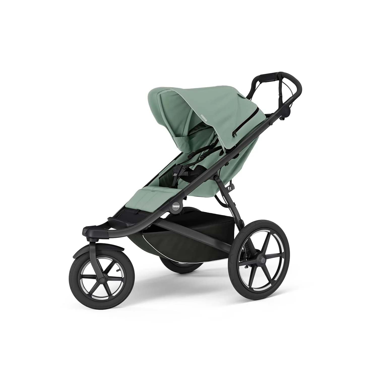 Thule Urban Glide 3 Stroller, 2025, Magnetic Harness, Mist green