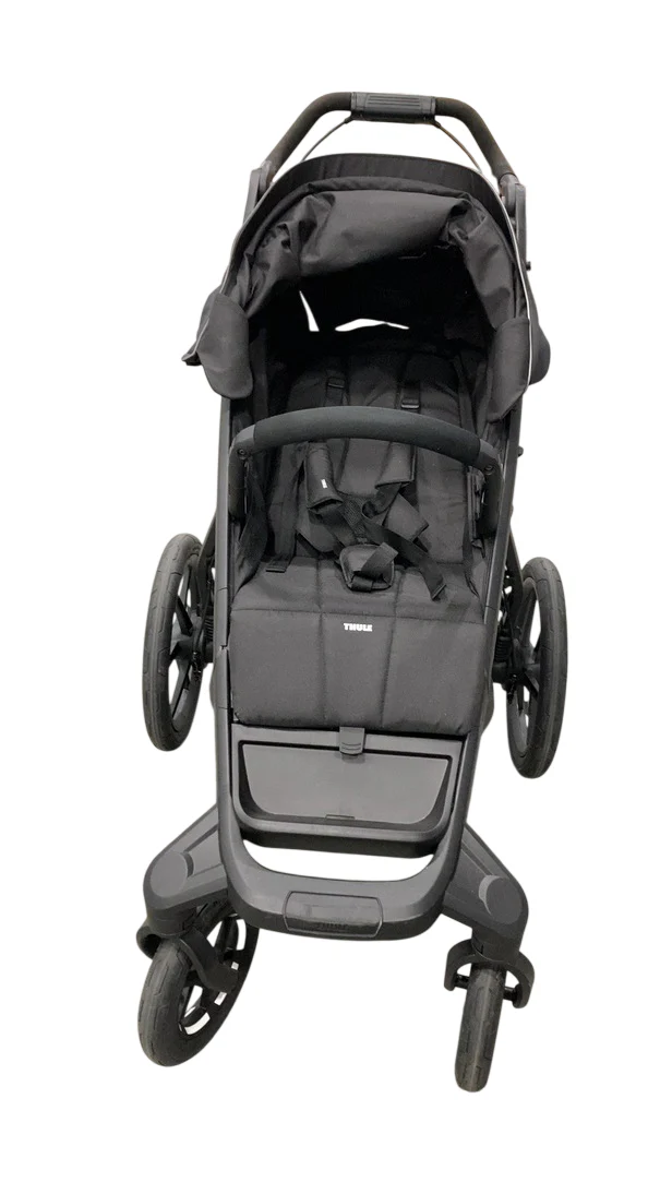 Thule Urban Glide 4-Wheel Stroller, 2024, Black, Click In Buckle - Image 6