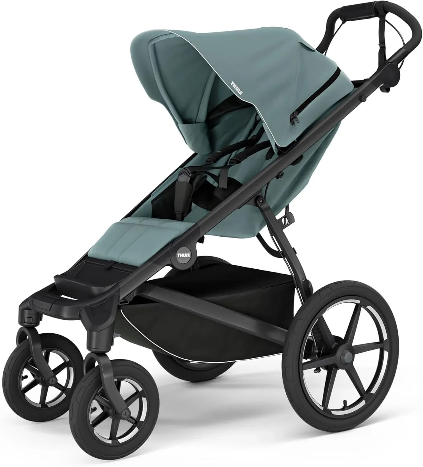 Thule Urban Glide 4-Wheel Stroller, 2024, Click In Buckle, Mid Blue