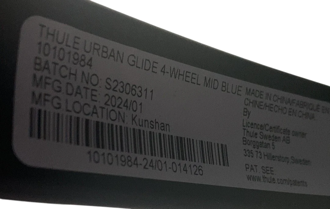 Thule Urban Glide 4-Wheel Stroller, 2024, Mid Blue - Image 8