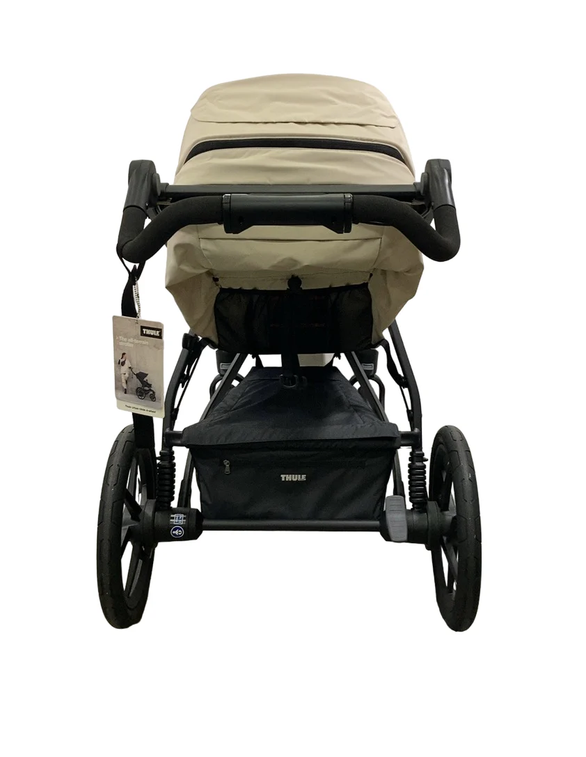 Thule Urban Glide 4-Wheel Stroller, 2024, Soft Beige - Image 7