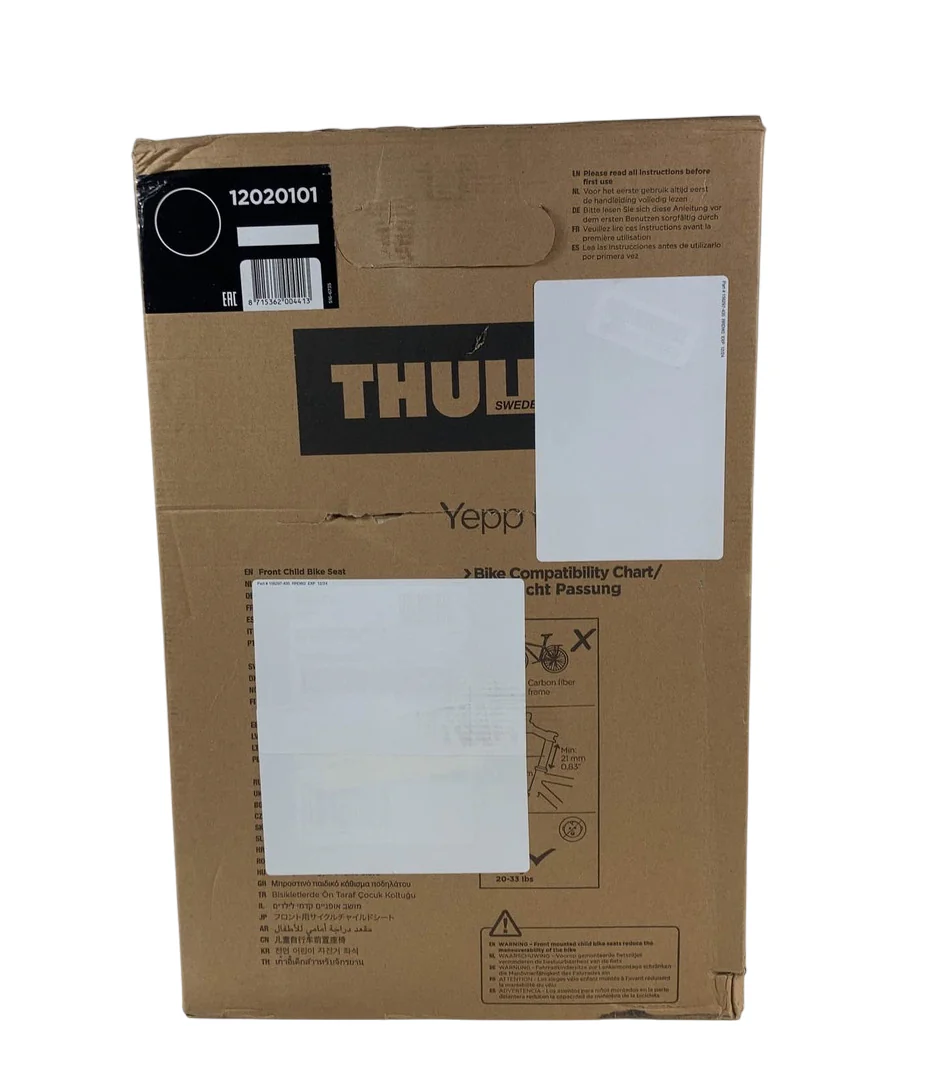 Thule Yepp Mini Child Bike Seat, Black - Image 4