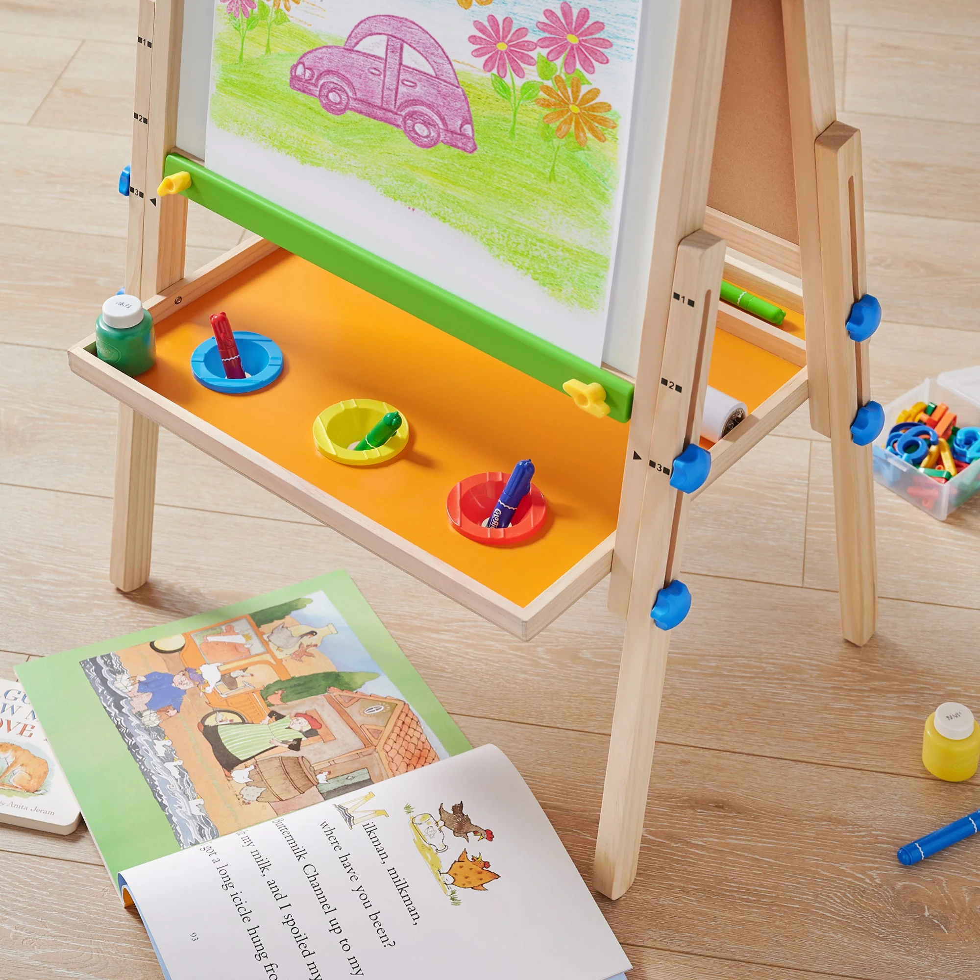 Tiny Land® 3-in-1 Art Easel for Kids - Image 7