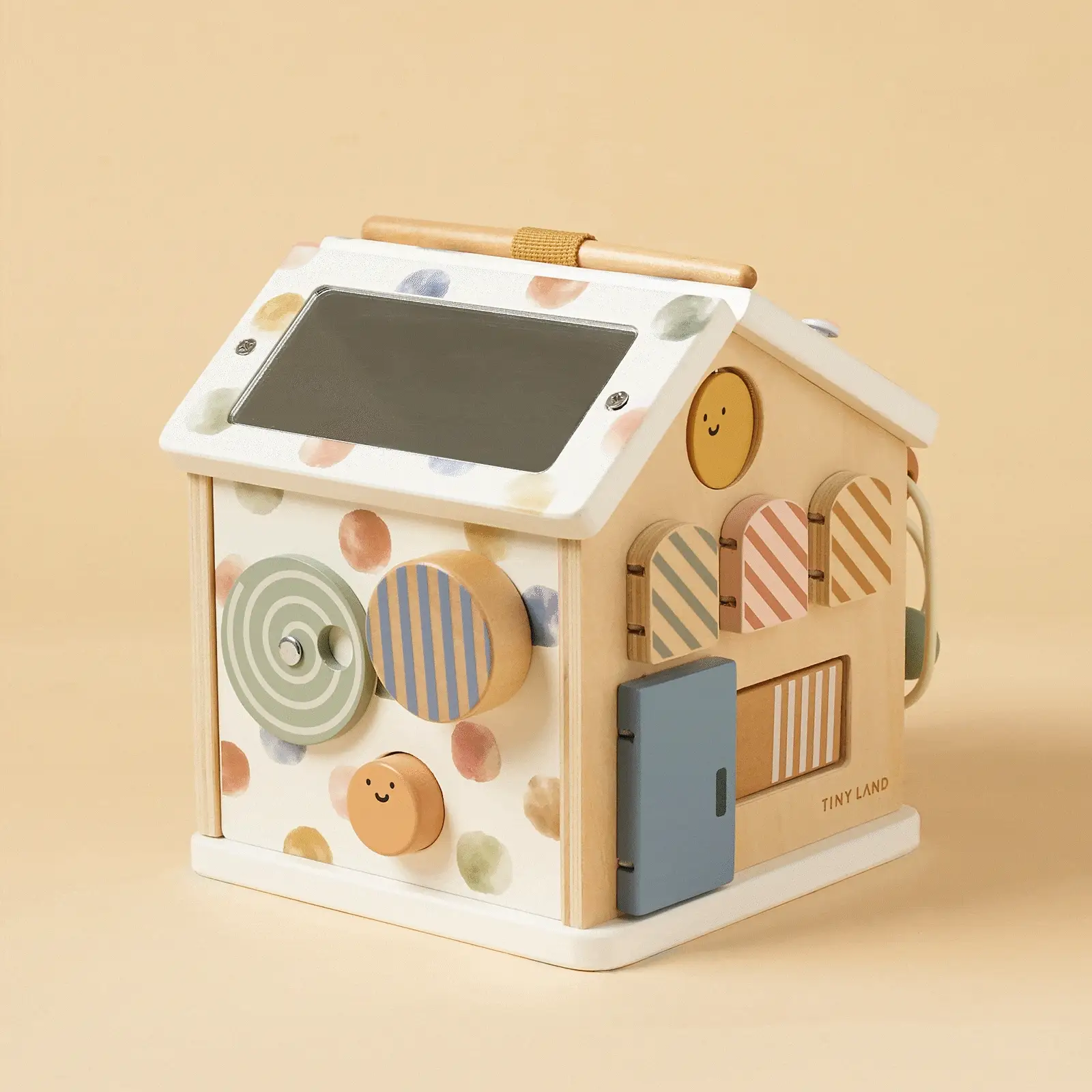 Tiny Land Cottage Activity Cube, Morandi - Image 13