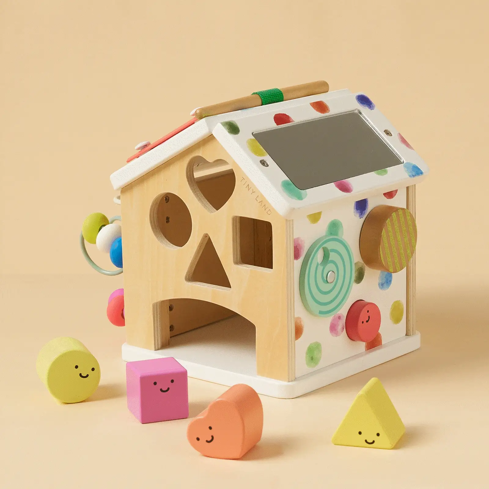 Tiny Land Cottage Activity Cube, Rainbow - Image 13