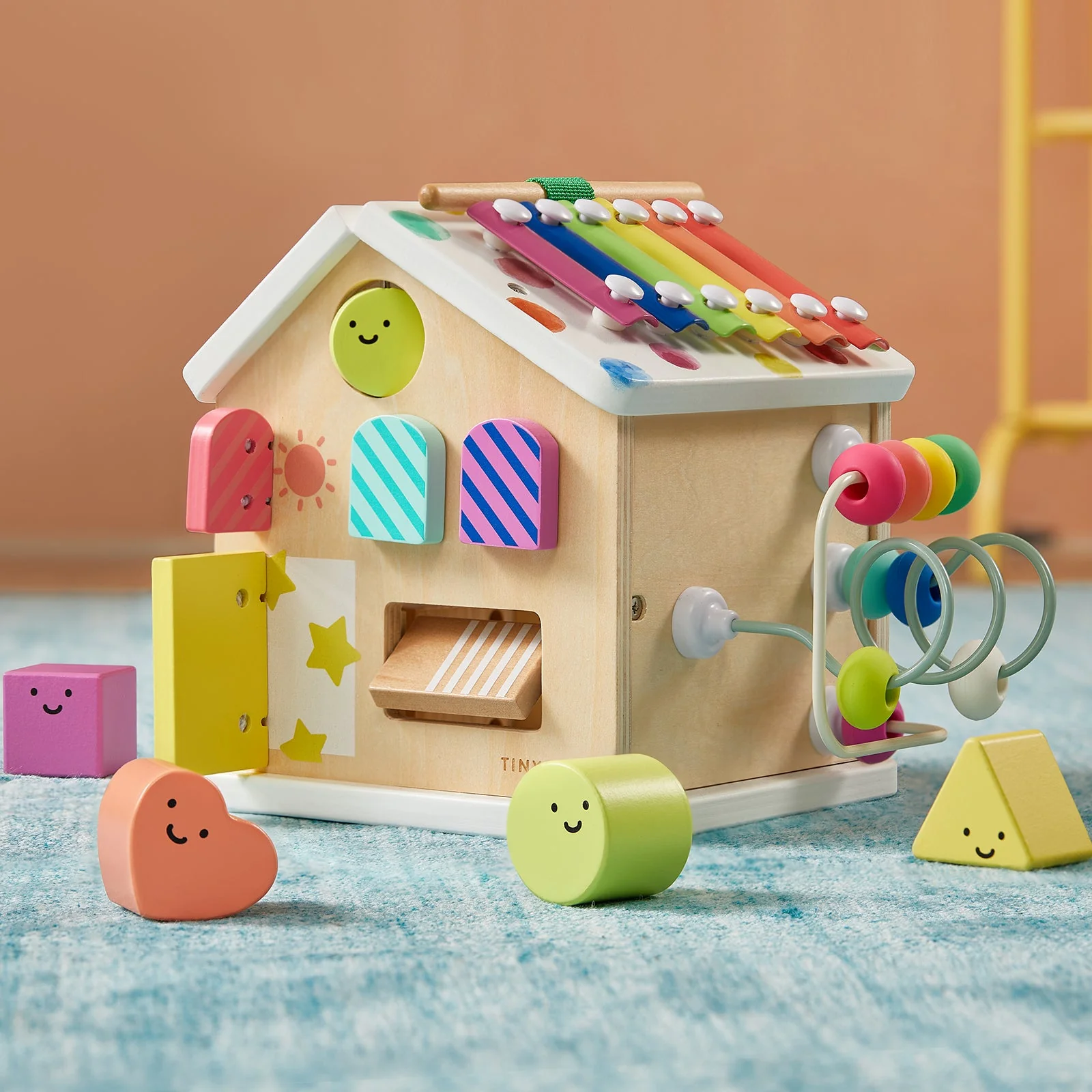 Tiny Land Cottage Activity Cube, Rainbow - Image 2