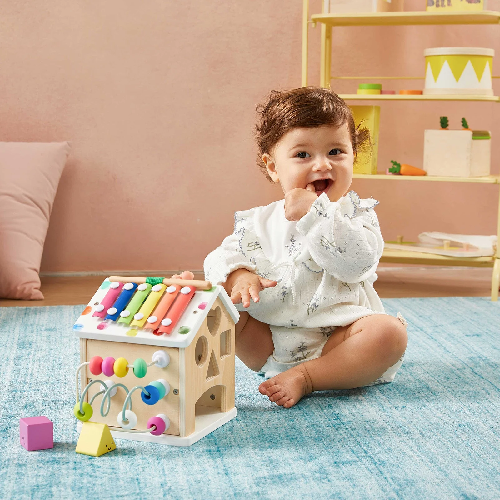 Tiny Land Cottage Activity Cube, Rainbow - Image 4