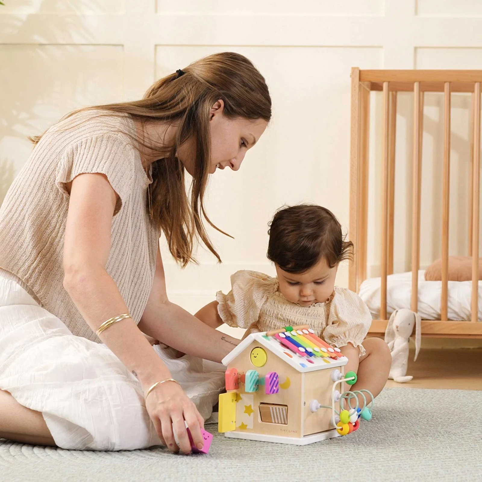 Tiny Land Cottage Activity Cube, Rainbow - Image 5