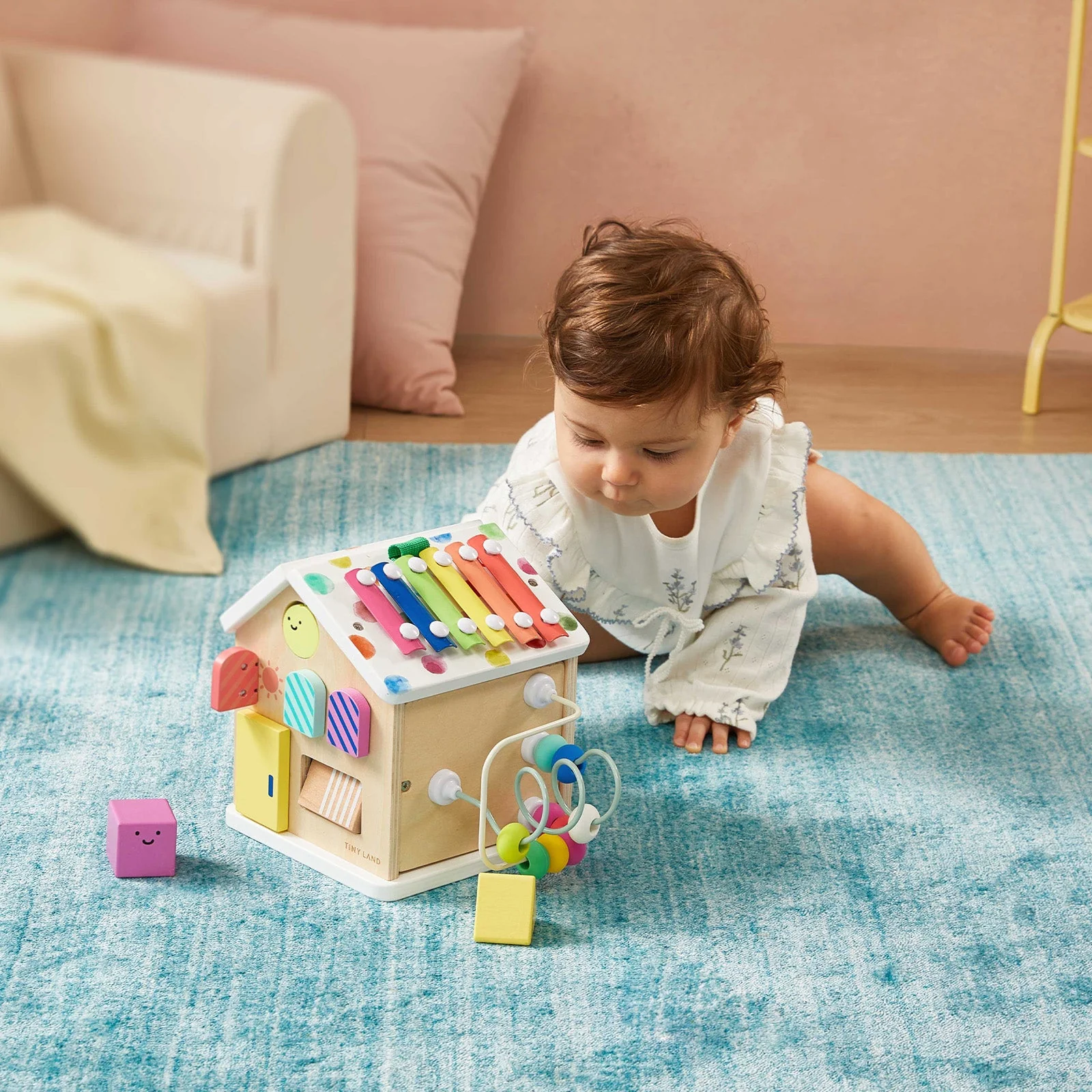 Tiny Land Cottage Activity Cube, Rainbow - Image 7