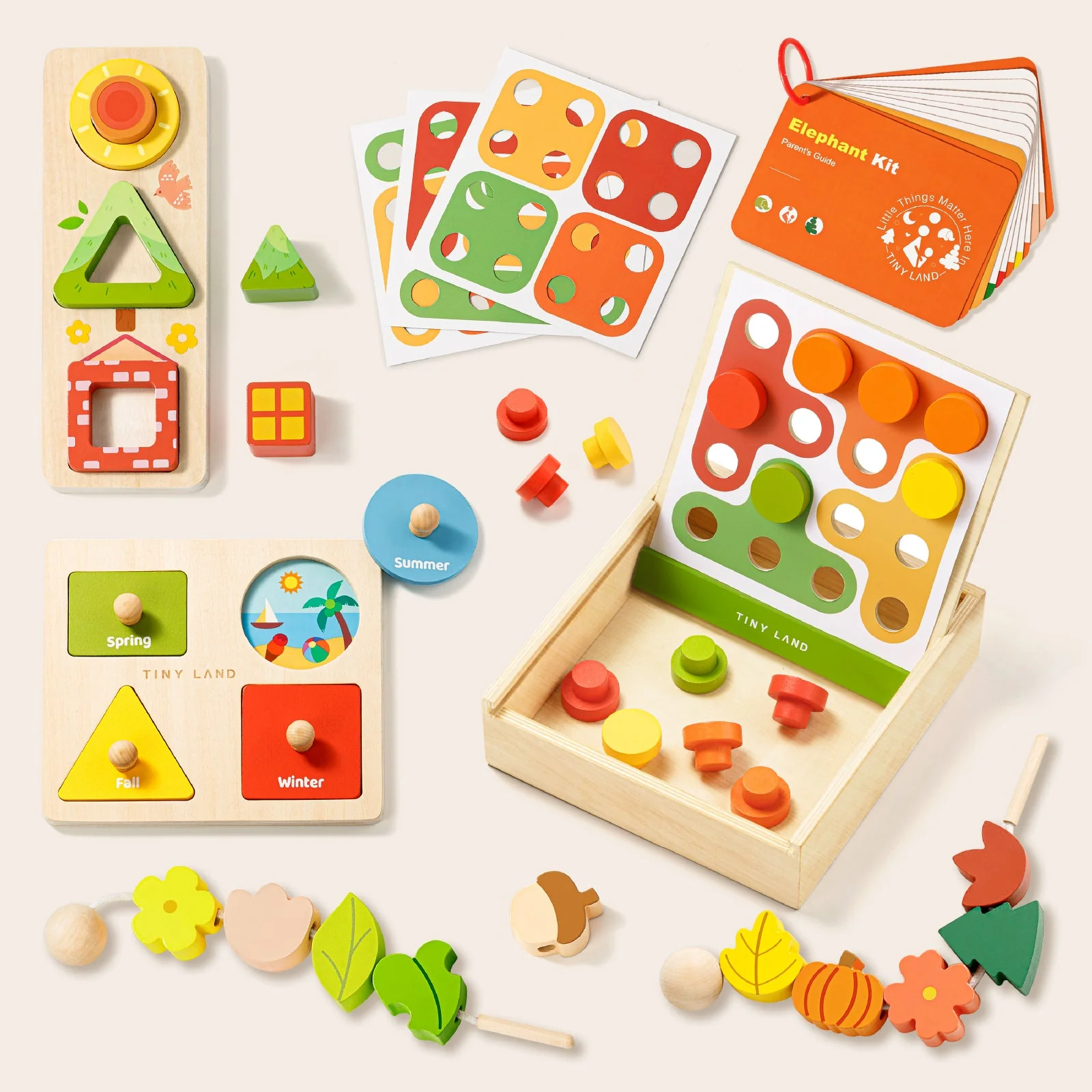 Tiny Land® Montessori Advanced Skills Baby Set（13–24 months) - Image 10