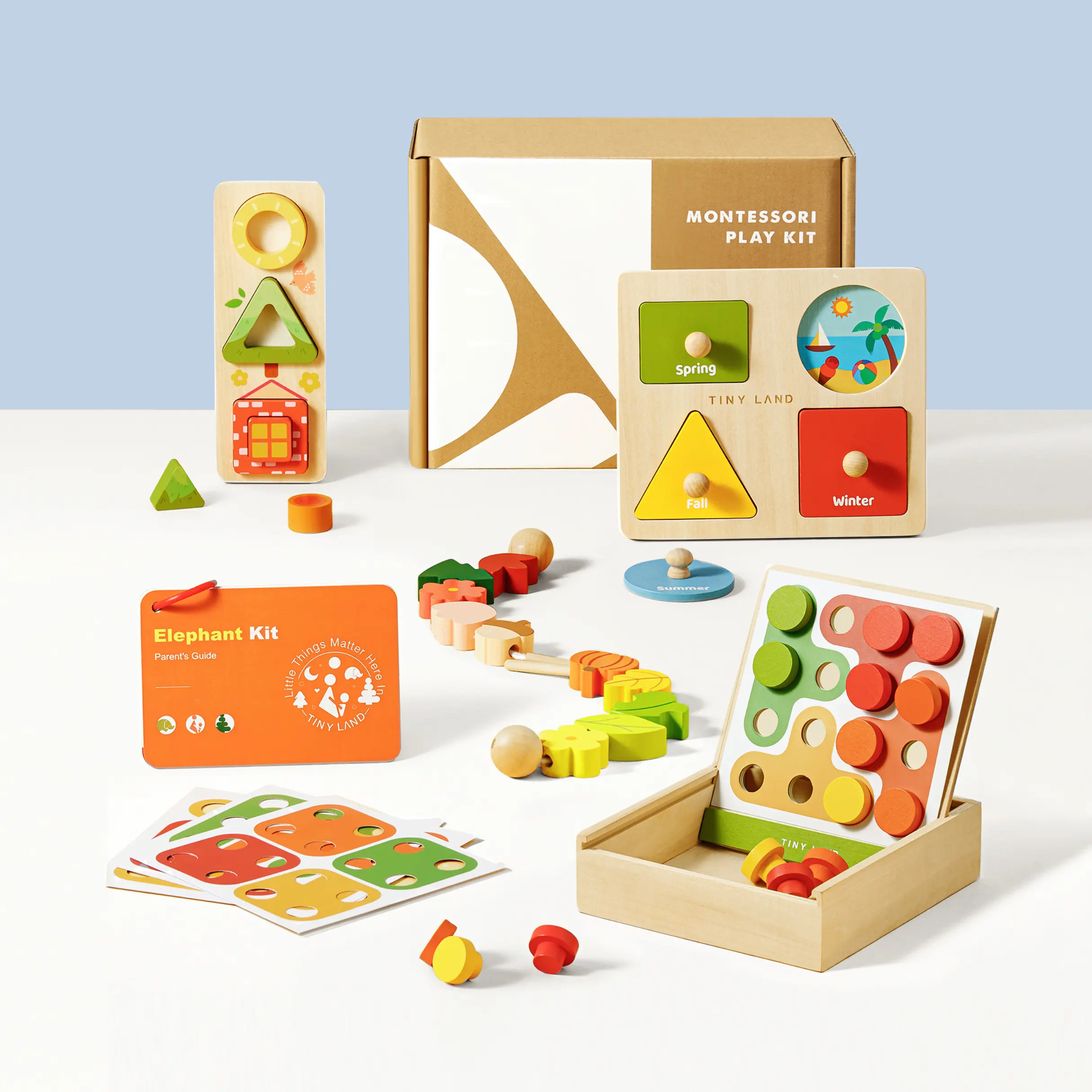 Tiny Land® Montessori Advanced Skills Baby Set（13–24 months) - Image 11